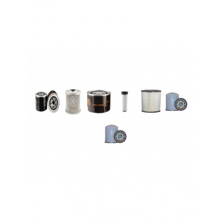 HANIX H75B/C Filter Service Kit w/Kubota V3300 Eng. SN H7500301-