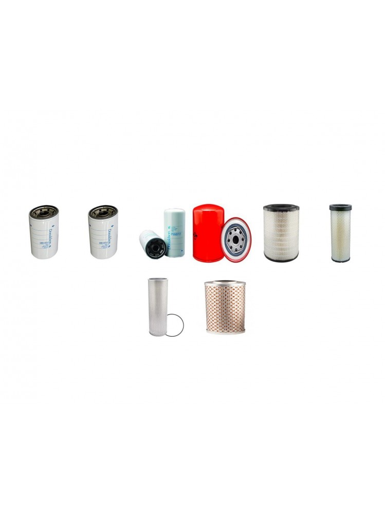 HITACHI EX 200-5 Filter Service Kit w/Isuzu 6Bd1T Eng.