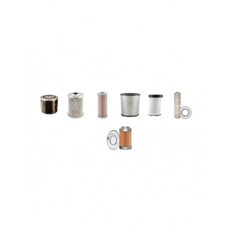 HITACHI EX36 U Filter Service Kit w/Isuzu 3Ld1 Eng. 2002-