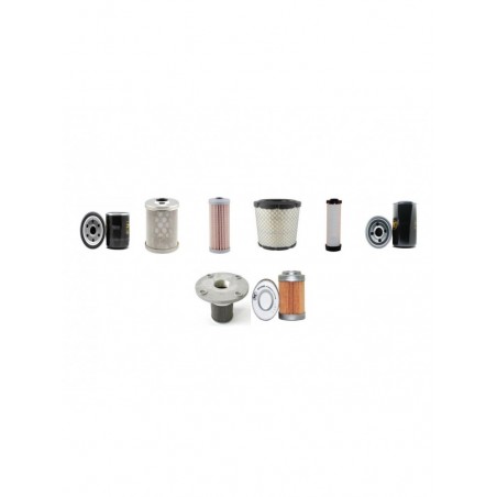 HITACHI ZX18 Filter Service Kit w/ISUZU 3YB1 Eng. YR 2003-