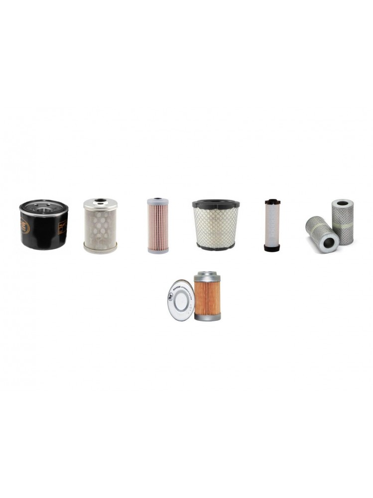 Hitachi ZX19U-2 Excavator Filter Kit