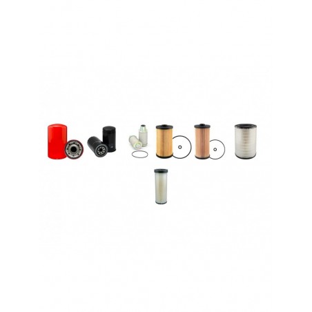 HITACHI ZX250 LC-5 Filter Service Kit Air Oil Fuel Filters w/ISUZU Eng. SN HLMDCA YR 2012-