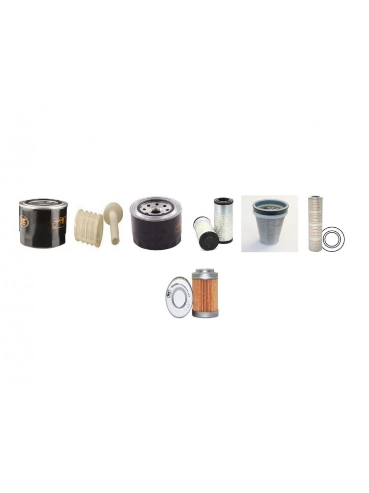 Hitachi U-5ZX33U-5 Excavator Filter Kit