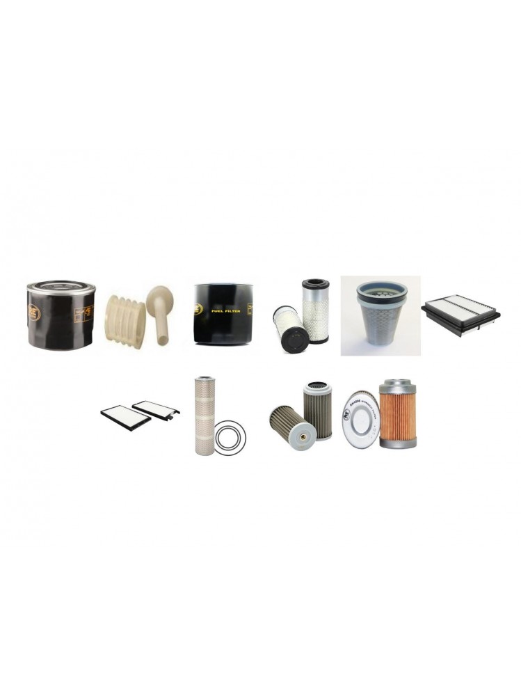 Hitachi U-3PZX48U-3P Excavator Filter Kit
