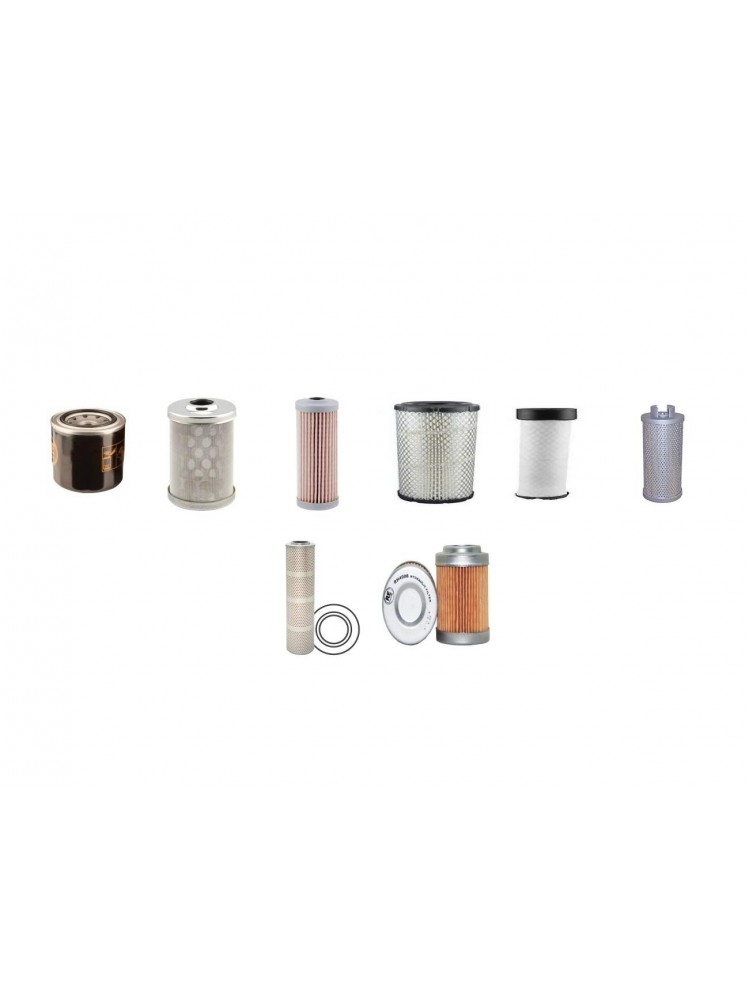 Hitachi UZX50U Excavator Filter Kit