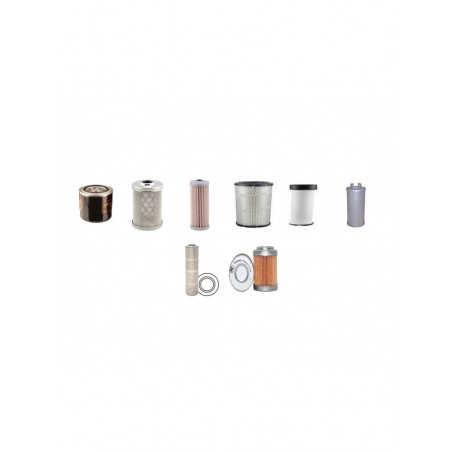 Hitachi UZX50U Excavator Filter Kit