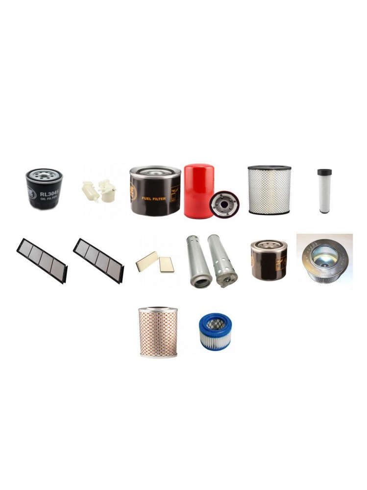 Hitachi ZX80-SB Excavator Filter Kit
