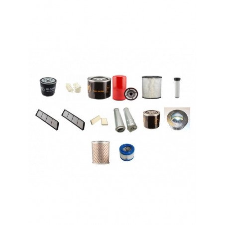 HITACHI ZX80-SB Filter Service Kit w/ISUZU CC4JG1 Eng. YR 2008-