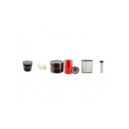 HITACHI ZX80-SB Filter Service Kit Air Oil Fuel Filters w/ISUZU CC4JG1 Eng. YR 2008-