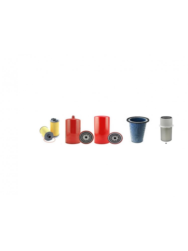 HSM H 3 Filter Service Kit Air Oil Fuel Filters w/Iveco  Eng.   YR  2008-