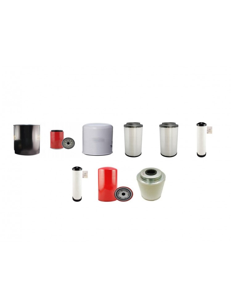 ATLAS COPCO XAHS 186 DD Compressor Filter Service Kit with Deutz BF4M1013EC Eng