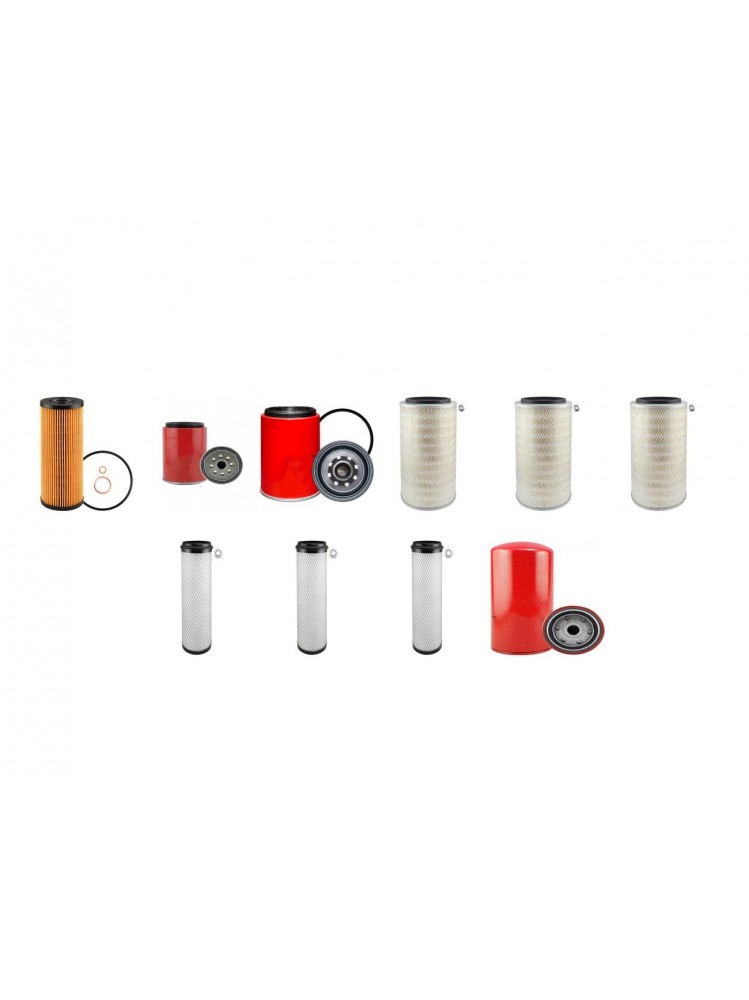 ATLAS COPCO XAMS 285 Compressor Filter Service Kit with Mercedes OM566 Eng