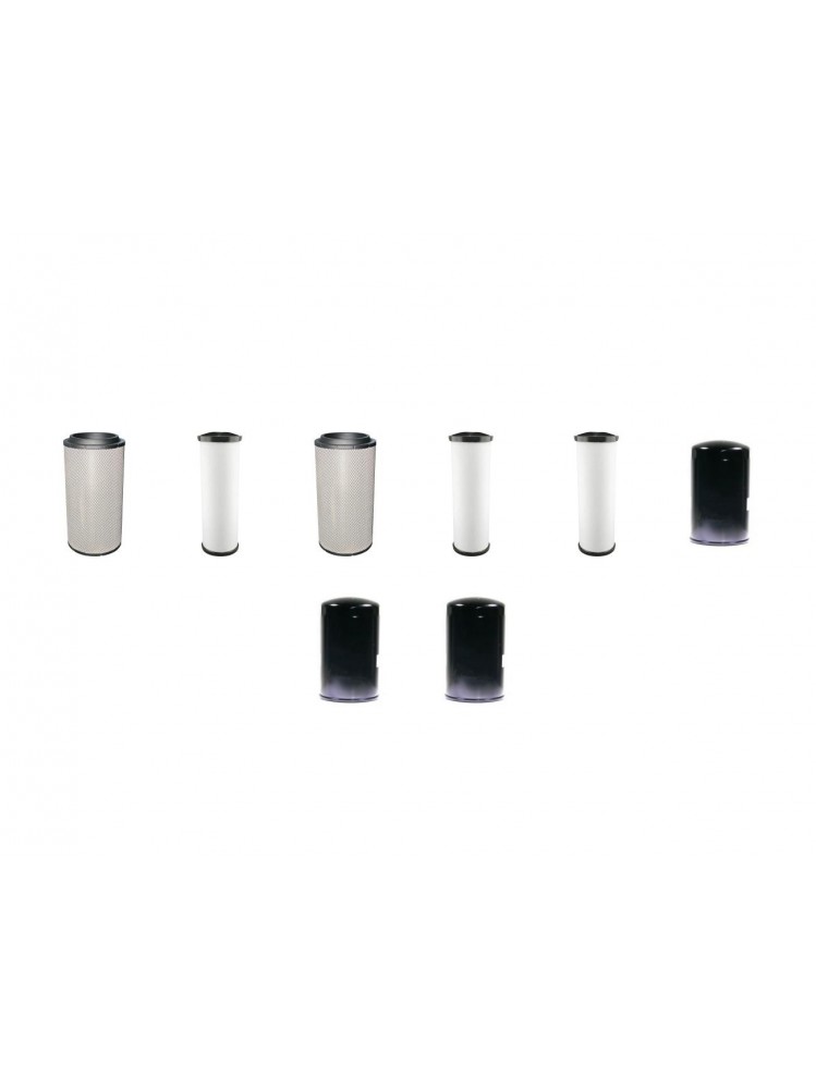 ATLAS COPCO XAMS 376 Compressor Filter Service Kit with Mercedes OM906LA-6L Eng