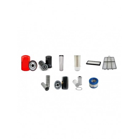 HYUNDAI R110-7A Filter Service Kit w/Mitsubishi Do4Fd-Taatiii Eng. HP 72KW