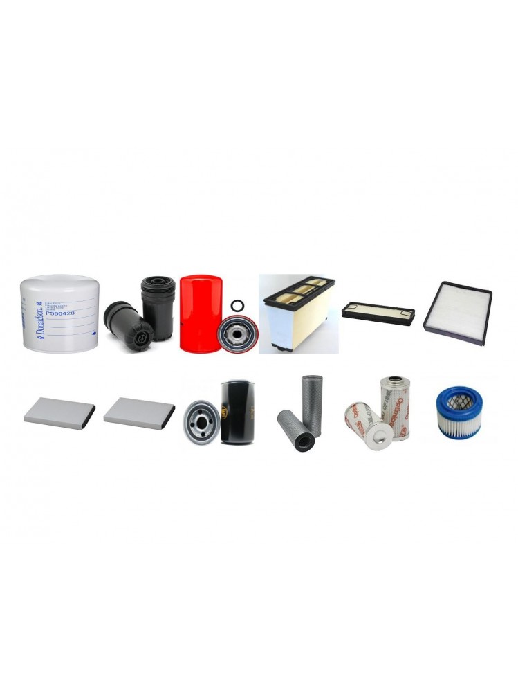 HYUNDAI R 140 W-9A Filter Service Kit w/Cummins  Eng. SN  0350- YR  2014-