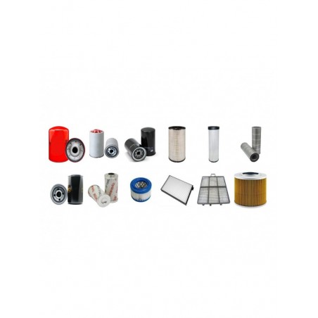 HYUNDAI R160LC-9 Filter Service Kit w/Mitsubishi D04Fdtan Eng. 2013