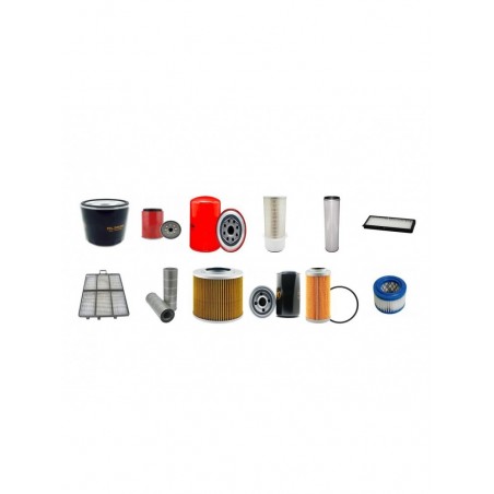 HYUNDAI R180LCD-7 Filter Service Kit w/Mitsubishi S6Sdtaa Eng. 2006-