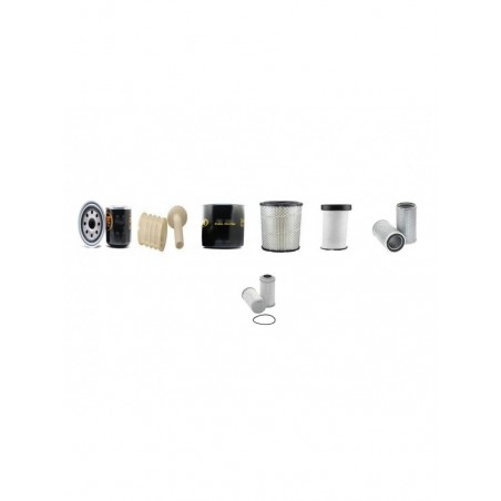 HYUNDAI R35Z-9 Filter Service Kit w/Yanmar 3Tnv88 Eng. 2011-