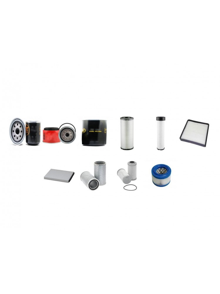 HYUNDAI R 55 W-9 Filter Service Kit w/Yanmar 4TNV98 Eng.   YR  2011-