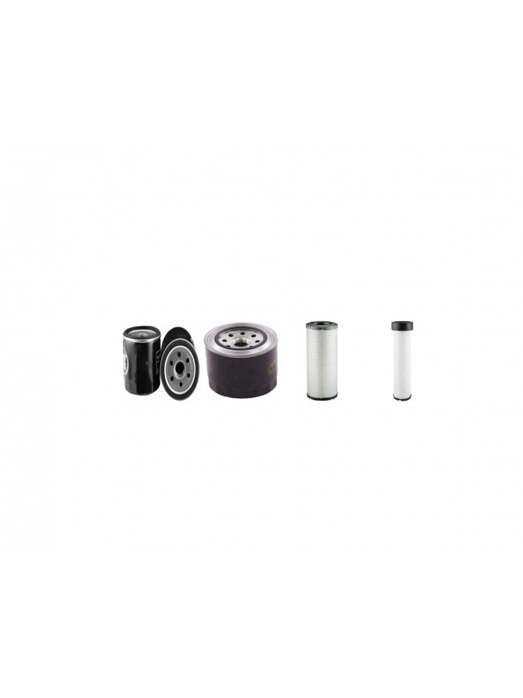 HYUNDAI R 75-7 Filter Service Kit Air Oil Fuel Filters w/Mitsubishi S4S Eng.