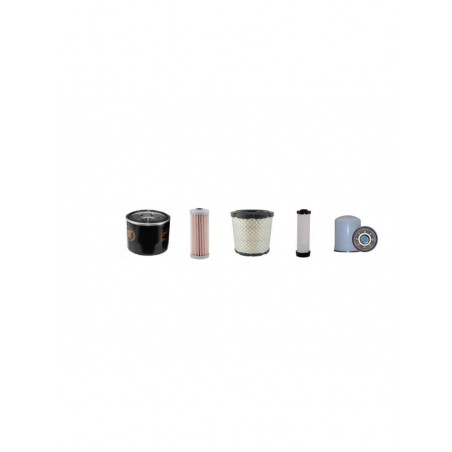 IHI 20VX-3 Filter Service Kit w/Yanmar 3Tnv76 Eng. 2014