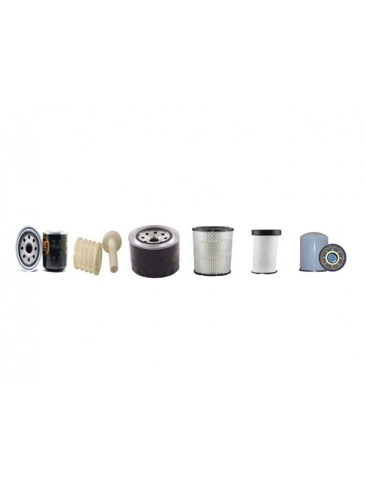 IHI 30 VX-3 Filter Service Kit w/Yanmar 3Tnv84 Eng. 2009-