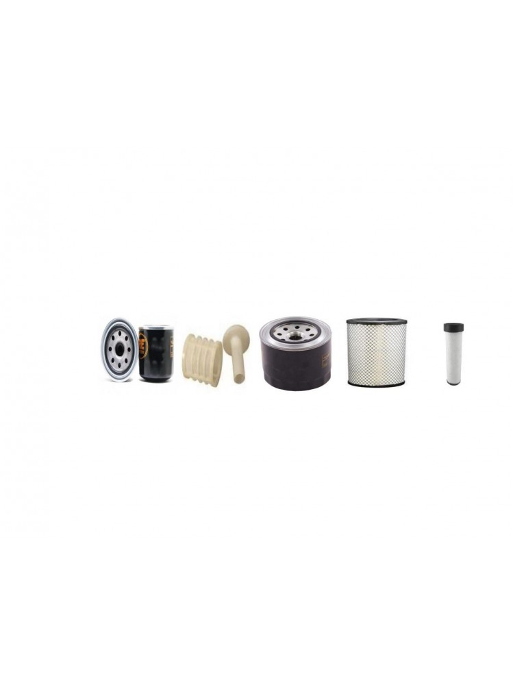 IHI 55 N-2 Filter Service Kit Air Oil Fuel Filters w/Yanmar 4TNV98 Eng.