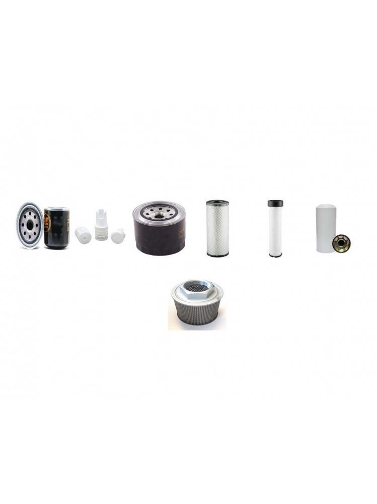 IHI 65 VX-3 Filter Service Kit w/Yanmar 4TNV98 Eng.   YR  2012-
