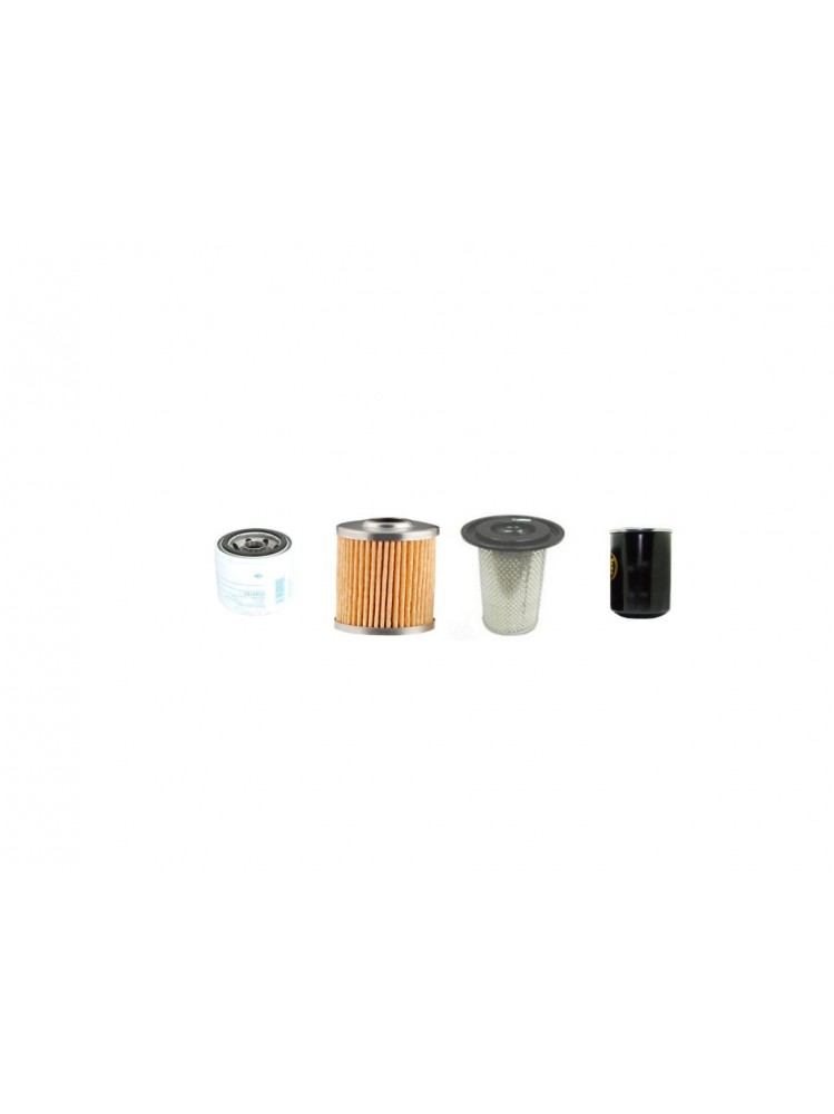 IHI IS 12 J Filter Service Kit w/Isuzu 3Ya/Pa01 Eng.