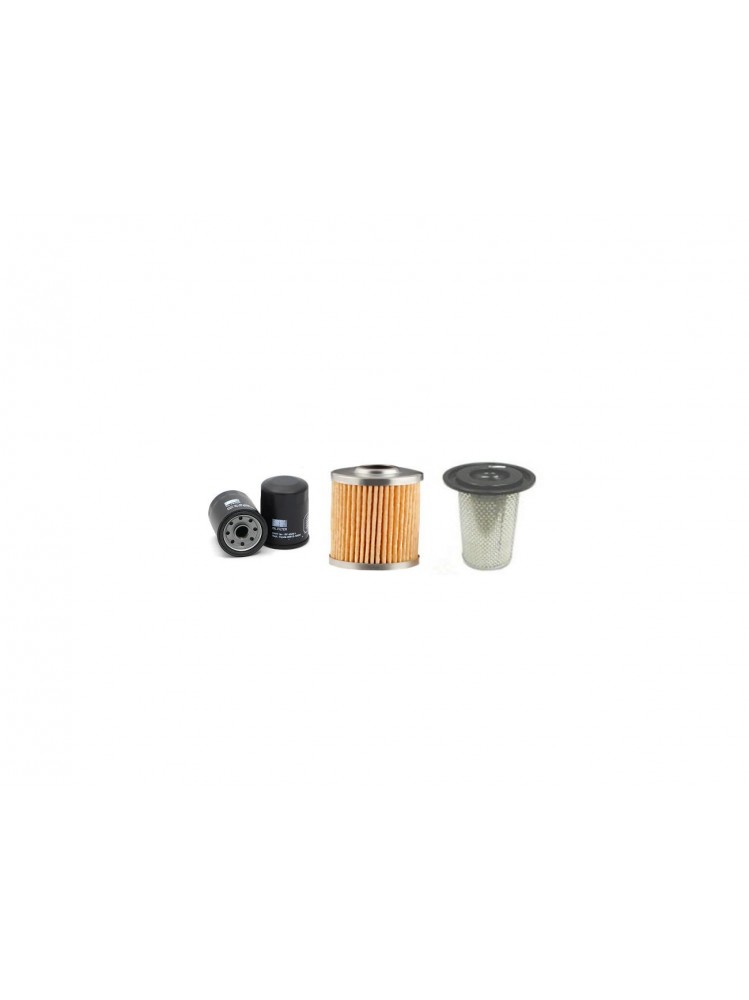 IHI IS 12 JX CE Filter Service Kit Air Oil Fuel Filters w/ISUZU 3YA1PA01 Eng.