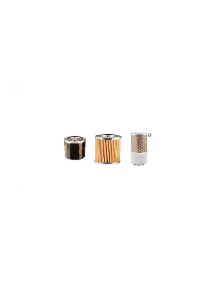 IHI IS 35 JX Filter Service Kit Air Oil Fuel Filters w/ISUZU  Eng.