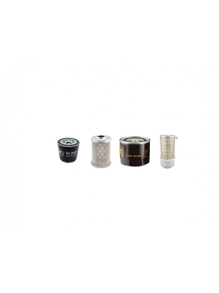 IHI IS 55 J/UJ Filter Service Kit Air Oil Fuel Filters w/ISUZU 4JA1/JC1 Eng.