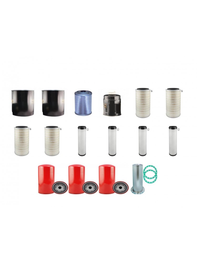 ATLAS COPCO XRH 350 D Compressor Filter Service Kit with Deutz F12L413F Eng