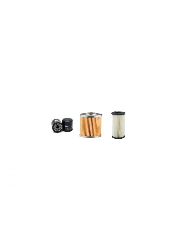 ISEKI SGR 17 HU Filter Service Kit Air Oil Fuel Filters w/ISEKI E383-G Eng.