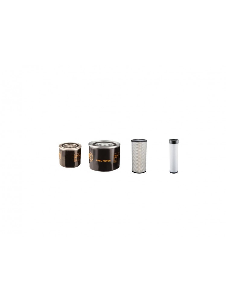 JACOBSEN HR 9016 TD Filter Service Kit Air Oil Fuel Filters w/KUBOTA V3300DI-TE2B Eng.