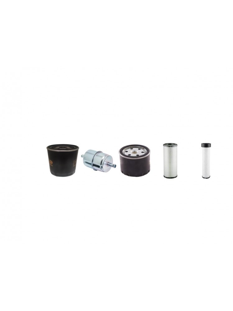 JACQUET HYDRO 880 C Filter Service Kit Air Oil Fuel Filters w/Lombardini LDW2004T Eng.