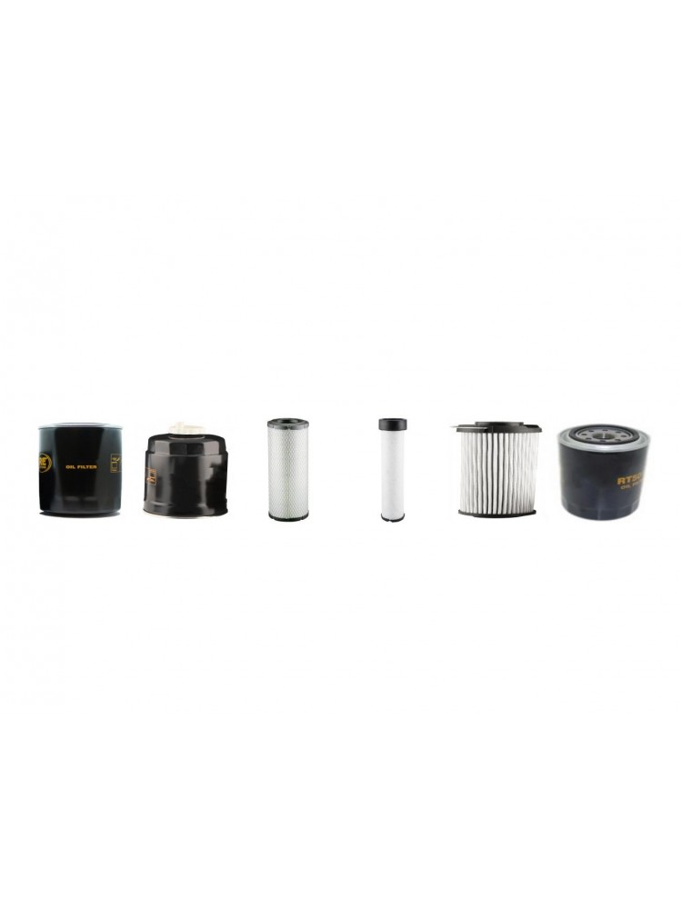 JCB 2CX Filter Service Kit w/Perkins U2818705 Engine. Year 2006 on