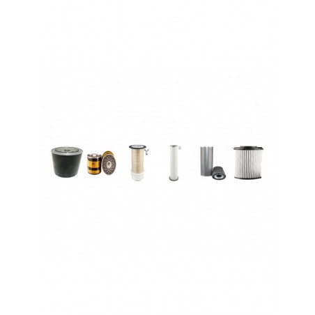 JCB 3C Filter Service Kit w/Perkins LJ50223 Eng. SN 322814-337000