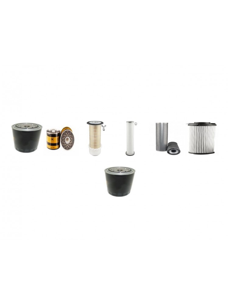 JCB 3 CX Filter Service Kit w/Perkins LH50205/50226 Eng. SN  315000-323143