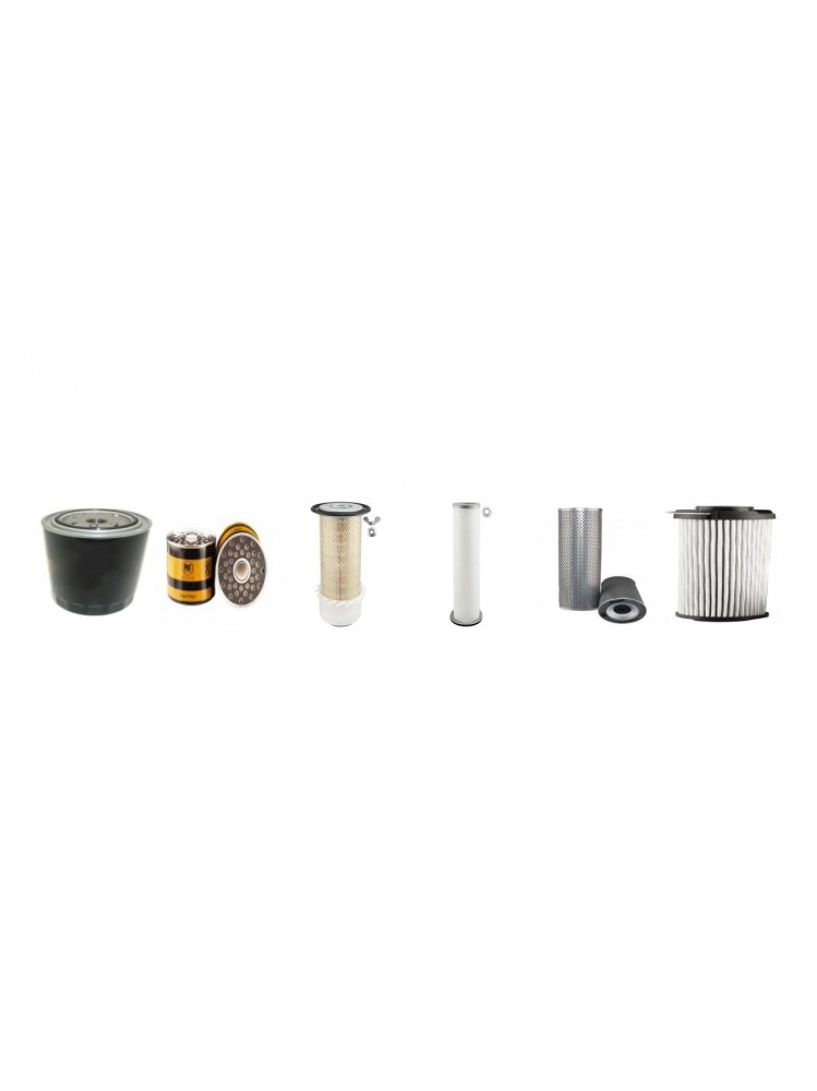 JCB 3 CX Filter Service Kit w/Perkins LJ50223 Eng. SN  322814-337000