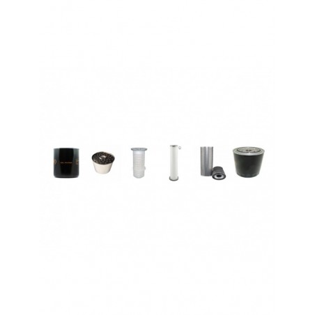 JCB 4CT Filter Service Kit w/Perkins TURBO Eng. SN 400001-409447