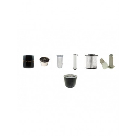 JCB 4CX Filter Service Kit w/ Perkins Engine SN 409448--