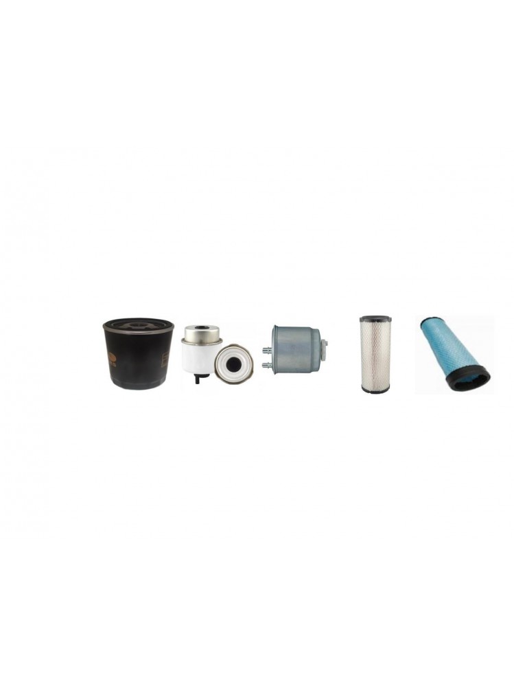 JCB 406 Filter Service Kit w/KOHLER  Eng.