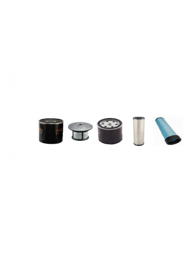 JCB 406 P Filter Service Kit Air Oil Fuel Filters w/Deutz F4L1/2011 Eng.   YR  2007-