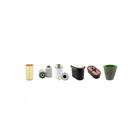 JCB 407T4 Filter Service Kit w/JCB KOHLER KDI2504TCR/22 Eng. YR 2014