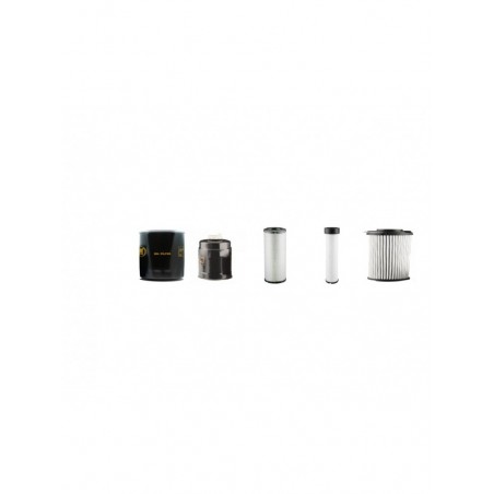 JCB 408ZX Filter Service Kit w/Perkins 1906/2000 Eng. 2002-
