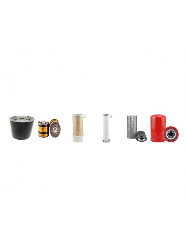 JCB 410 Filter Service Kit w/Perkins LH50225 Eng. SN  523001-