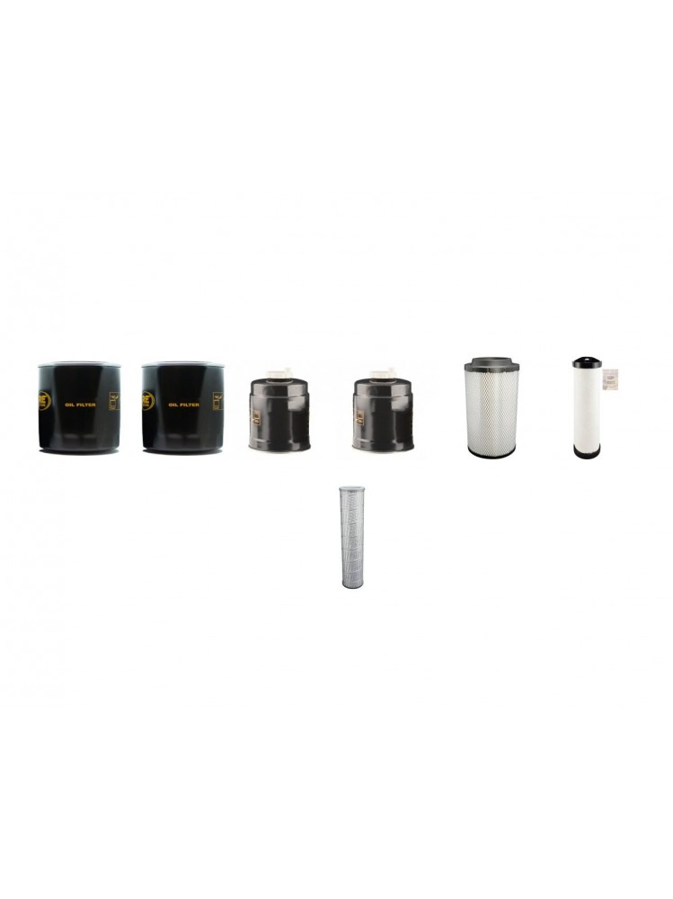 JCB 436 ZX/B LE Filter Service Kit w/Perkins Eng. 2000-