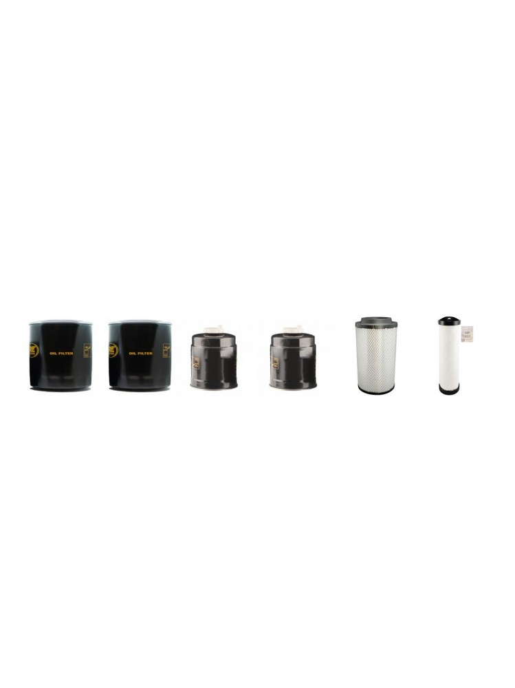 JCB 436 ZX/B LE Filter Service Kit Air Oil Fuel Filters w/Perkins  Eng.   YR  2000-