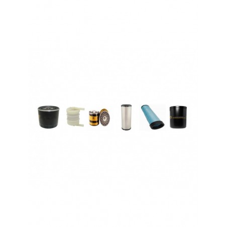 JCB 520-40B Filter Service Kit w/Perkins 404D22 Eng. YR 2011-